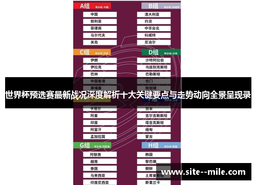 世界杯预选赛最新战况深度解析十大关键要点与走势动向全景呈现录